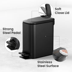 Cesun side profile demonstrating slim rectangular shape for tight spaces