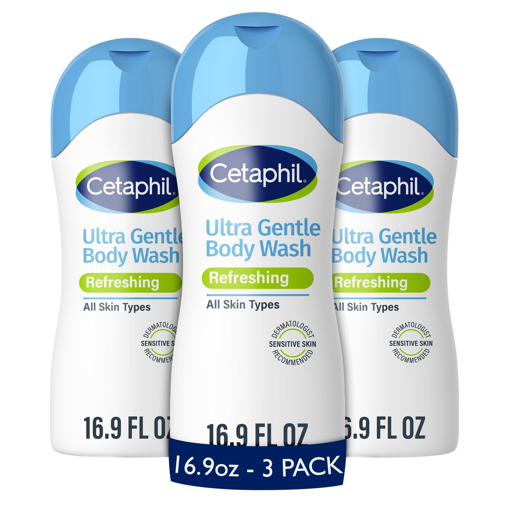 Cetaphil envase frontal 16.9oz mostrando diseño y beneficios