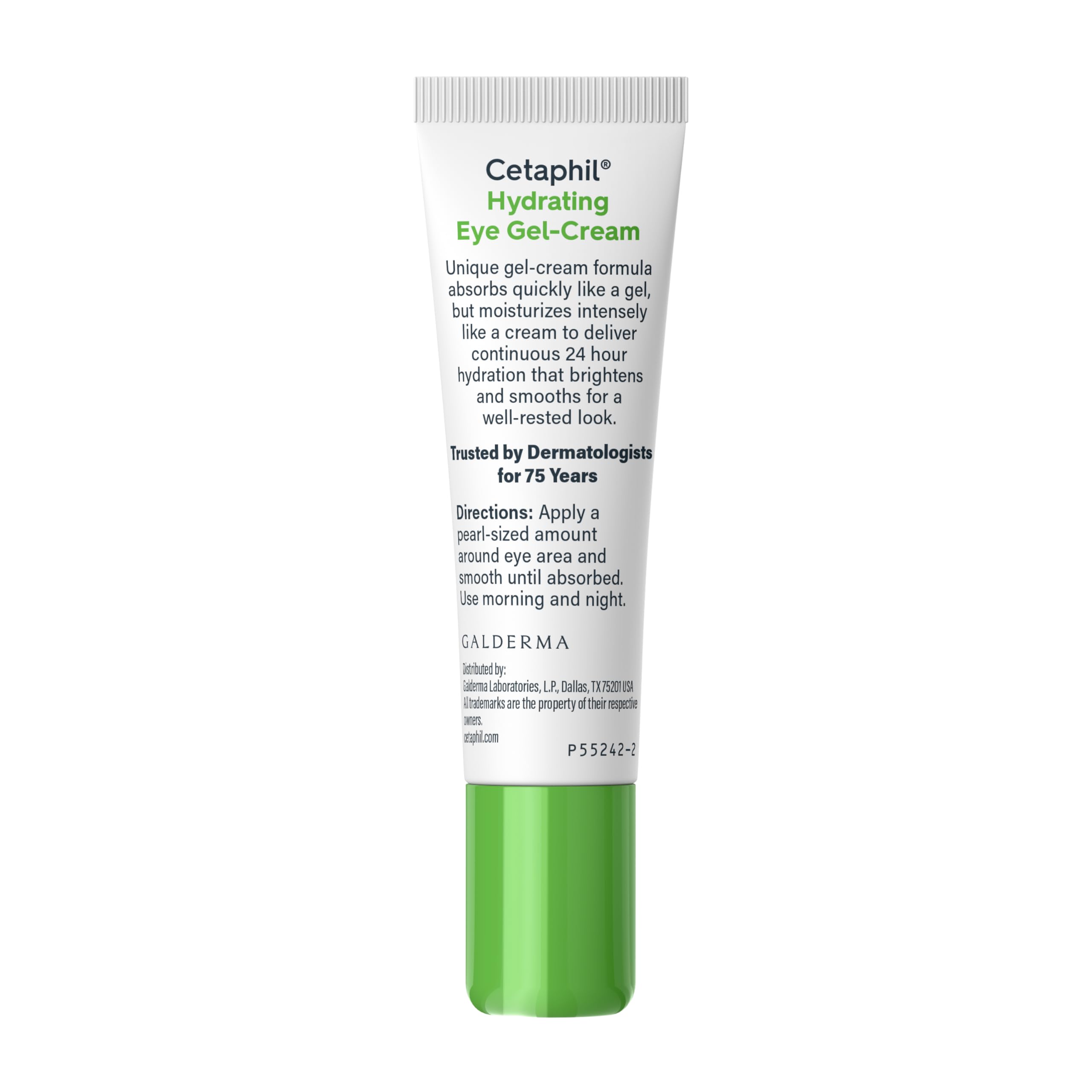 Cetaphil botella en primer plano sobre piel, destacando hidratación y tolerancia
