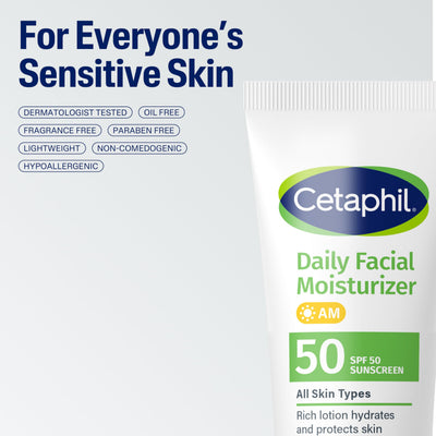 Cetaphil applied in hand demonstrating smooth spread and hydration