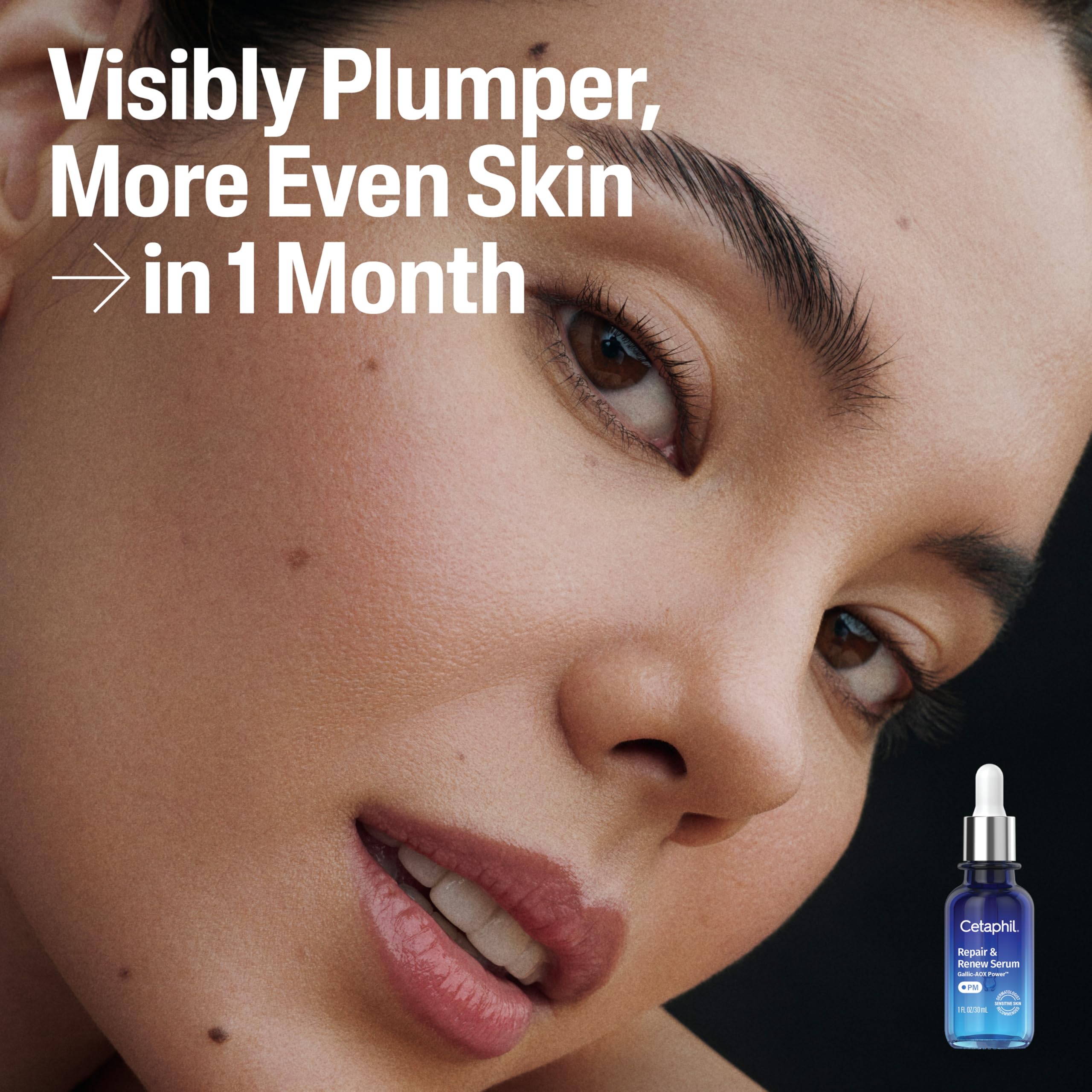 Cetaphil gotas de sérum en textura ligera, hidrata y suaviza la piel