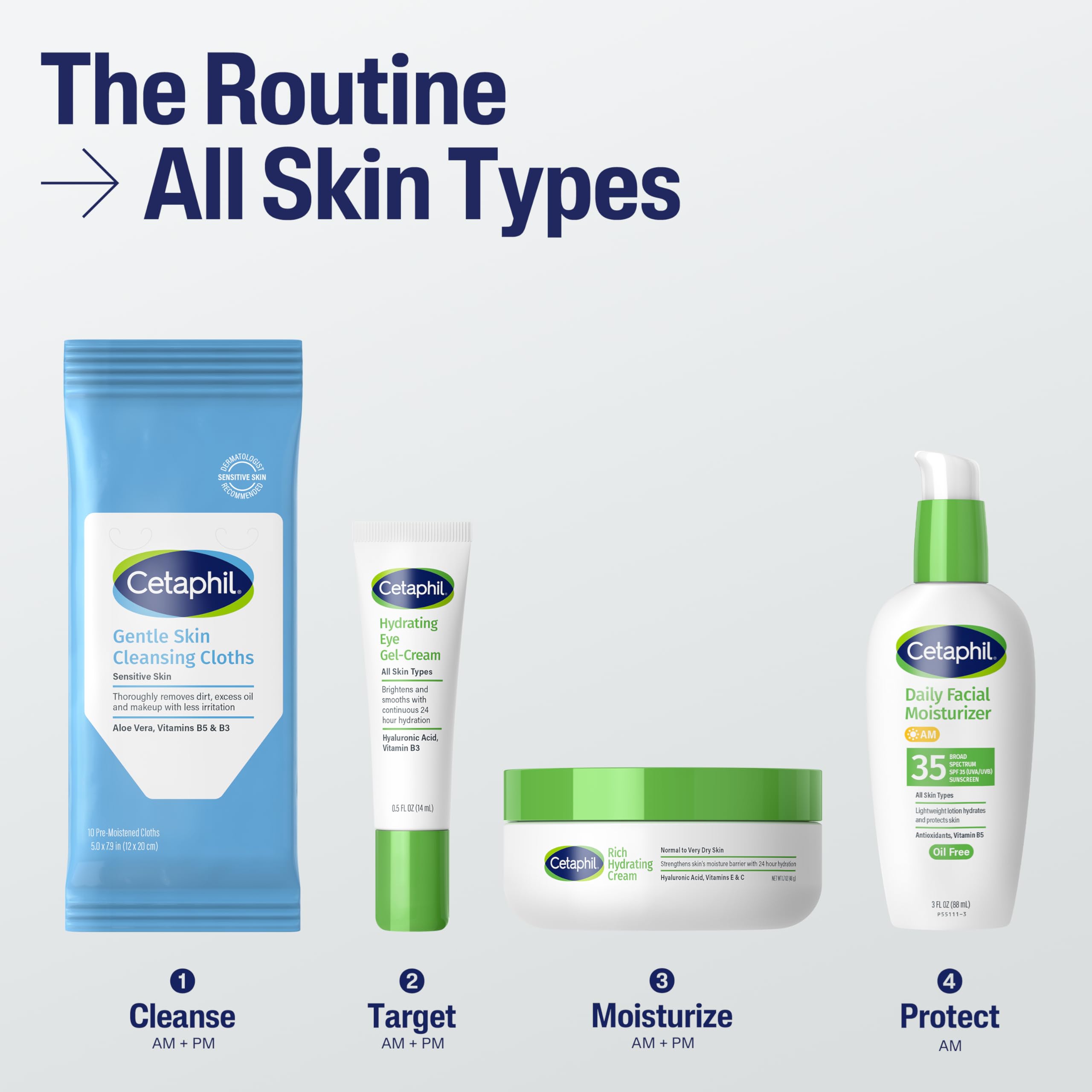 Cetaphil uso en rostro limpiando maquillaje y refrescando piel