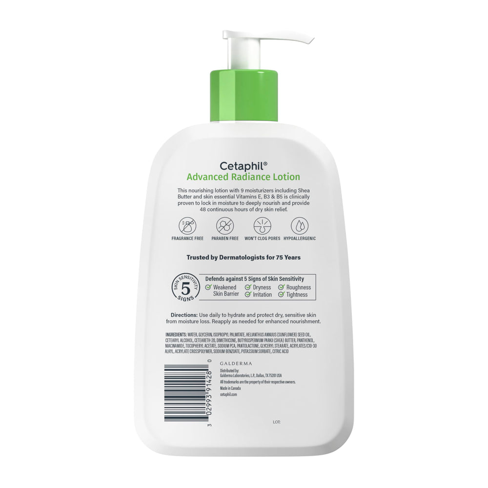 Aplicación de Cetaphil en codos y pies para zonas muy secas