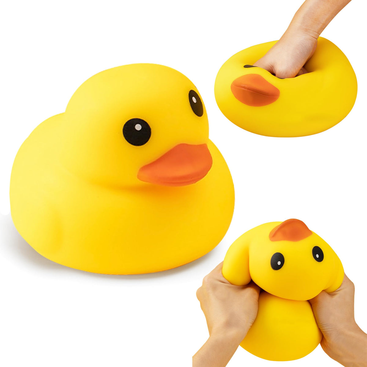 Cevly pato frontal mostrando diseño adorable y atractivo decorativo