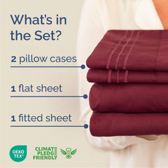 CGK Unlimited fitted sheet corner detail highlighting deep pocket and elastic fit benefit