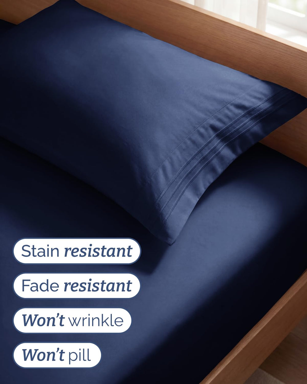CGK Unlimited fabric hand closeup showing double-brushed microfiber comfort