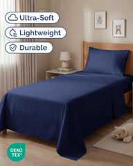 CGK Unlimited fitted sheet deep pocket detail demonstrating secure fit
