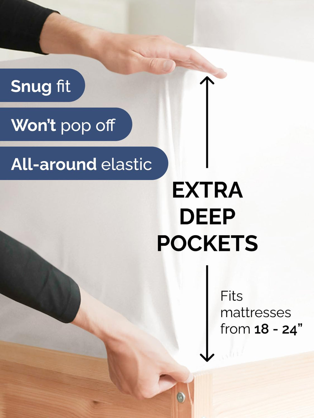 CGK Unlimited flat sheet fully spread to show generous coverage and drape