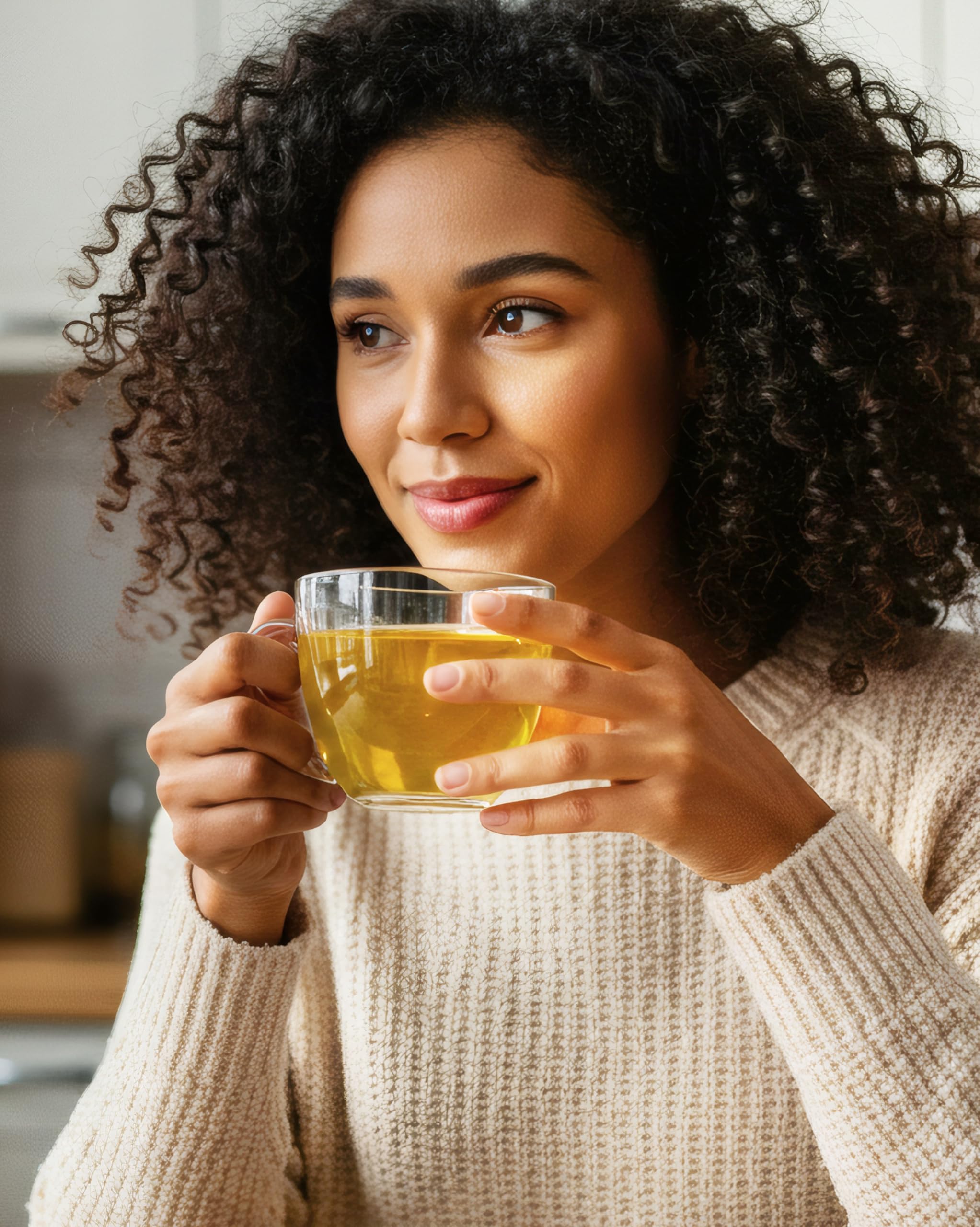 Cha4TEA pack en cocina durante desayuno, fácil servicio a invitados