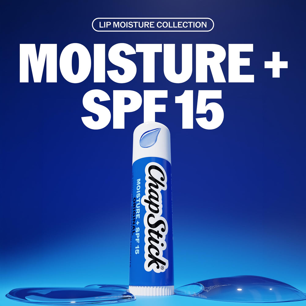 ChapStick detalle de la textura que muestra hidratación suave y no pegajosa
