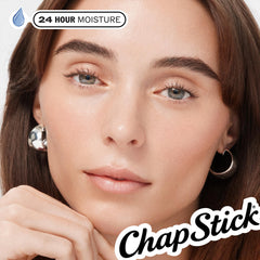 ChapStick spearmint balm texture close-up showing smooth finish