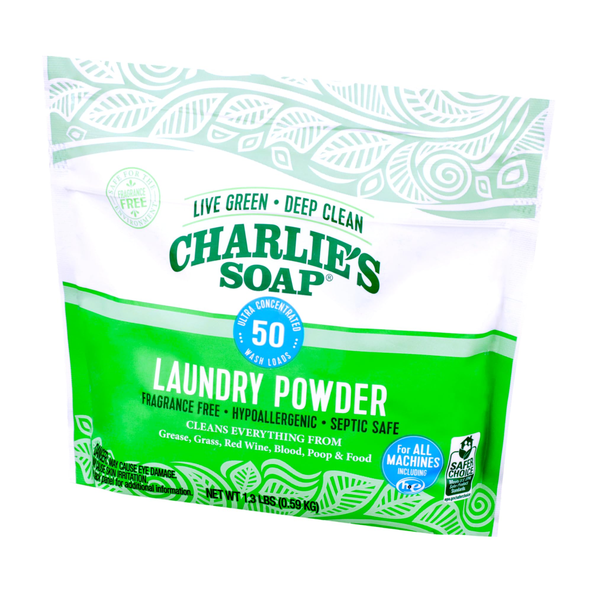 Charlie’s Soap lavado de pañales de tela con resultado profundo, seguro para bebé