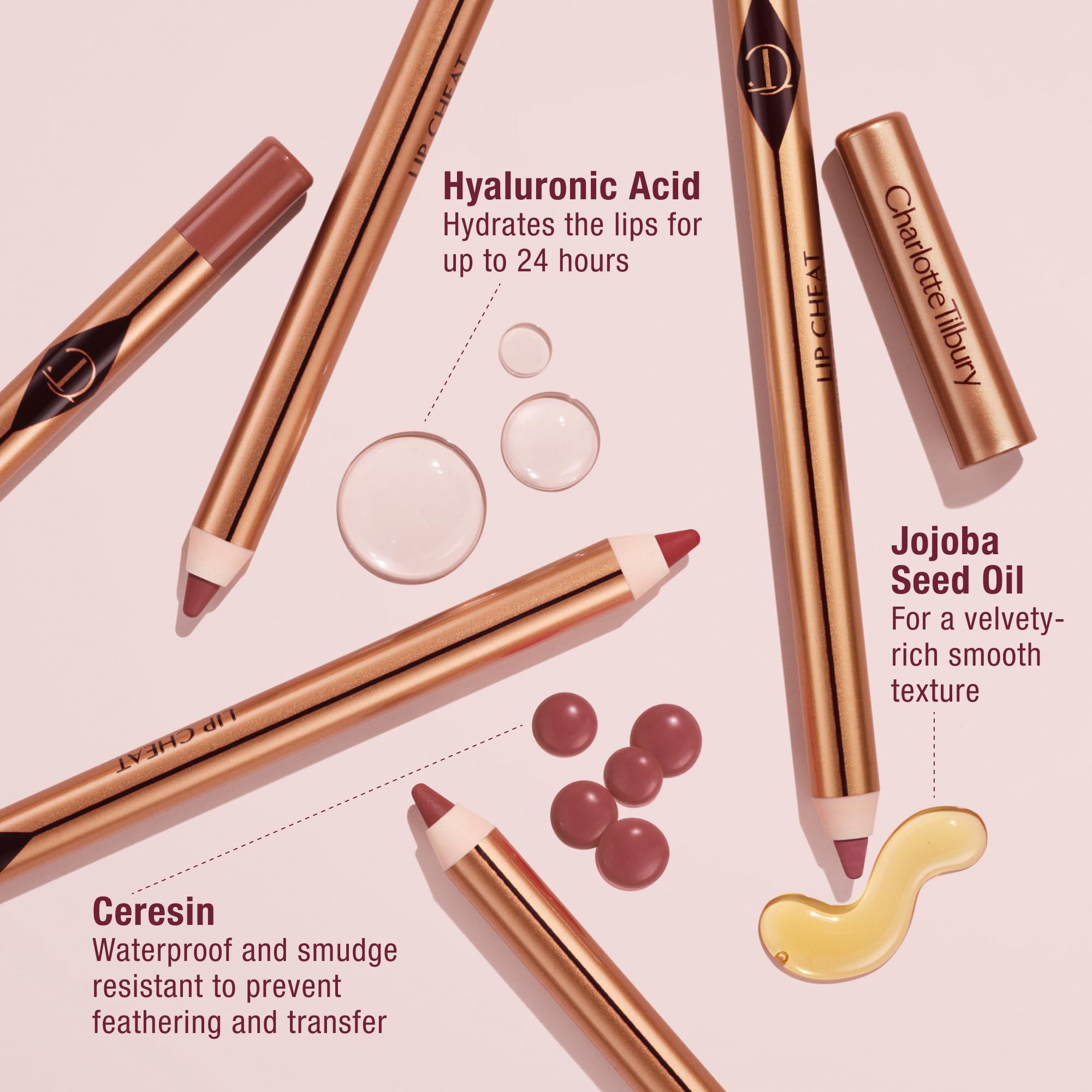 Charlotte Tilbury comparación de tamaño que explica portabilidad y uso diario