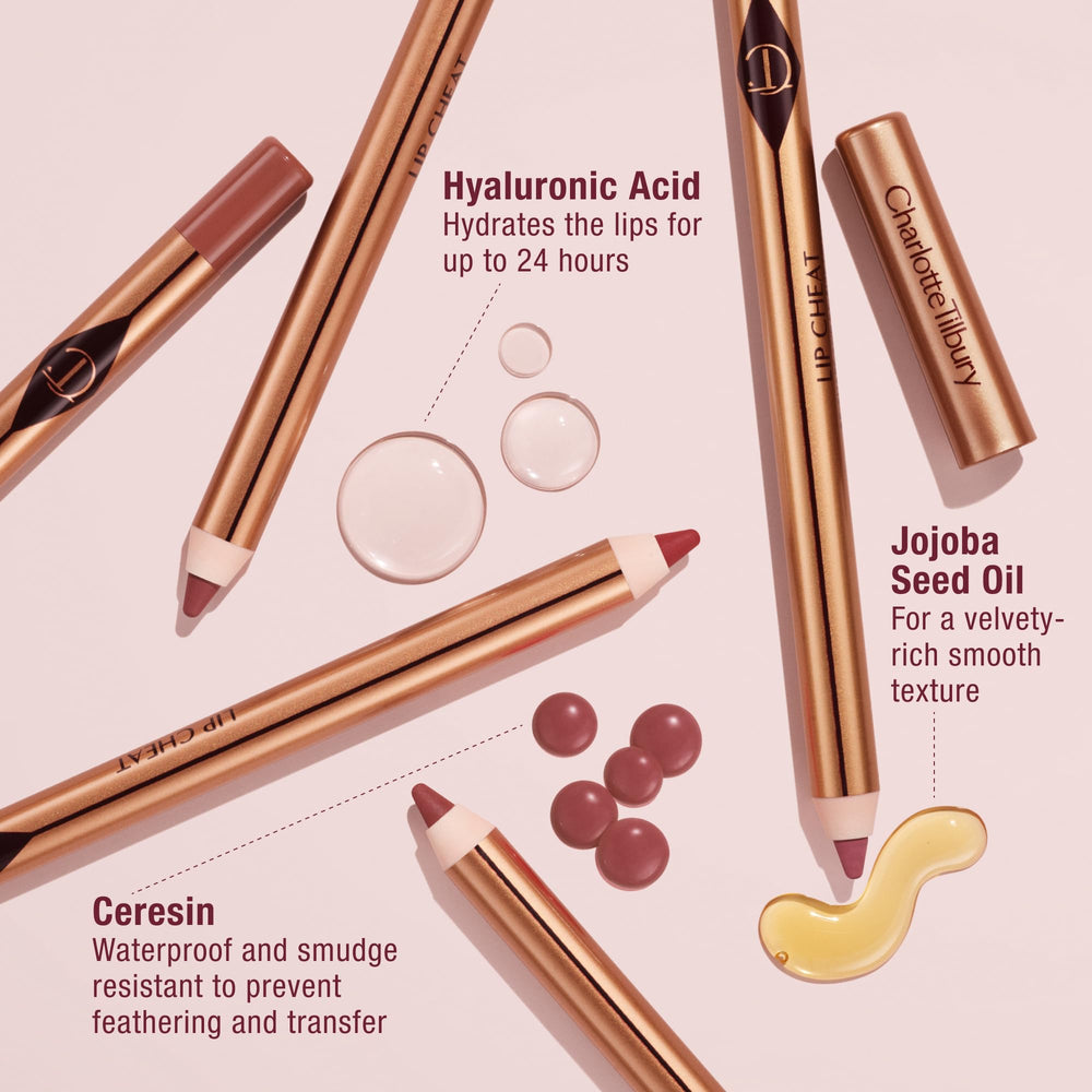 Charlotte Tilbury comparación de tamaño que explica portabilidad y uso diario