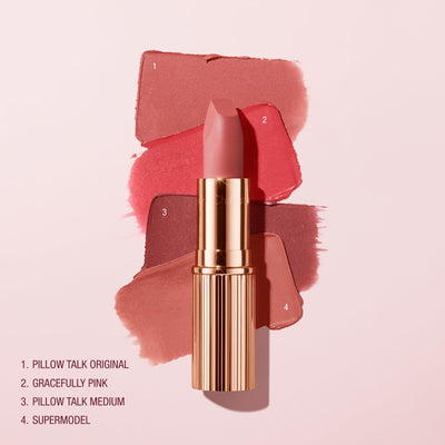 Charlotte Tilbury detalle de la etiqueta y texto del envase para información clara