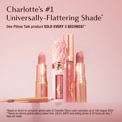 Charlotte Tilbury textura cremosa del labial mostrando acabado suave