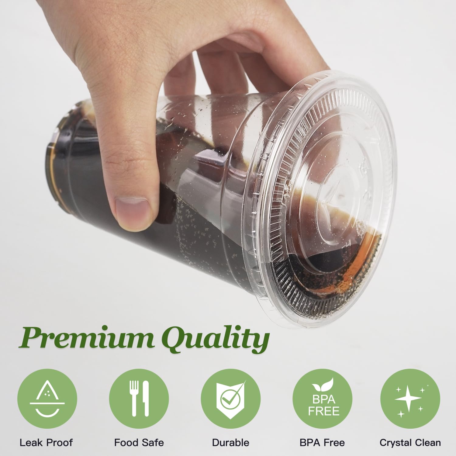 Charmount popote envuelto individualmente para higiene y conveniencia