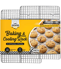 Checkered Chef rejilla frontal pack muestra dos piezas y durabilidad