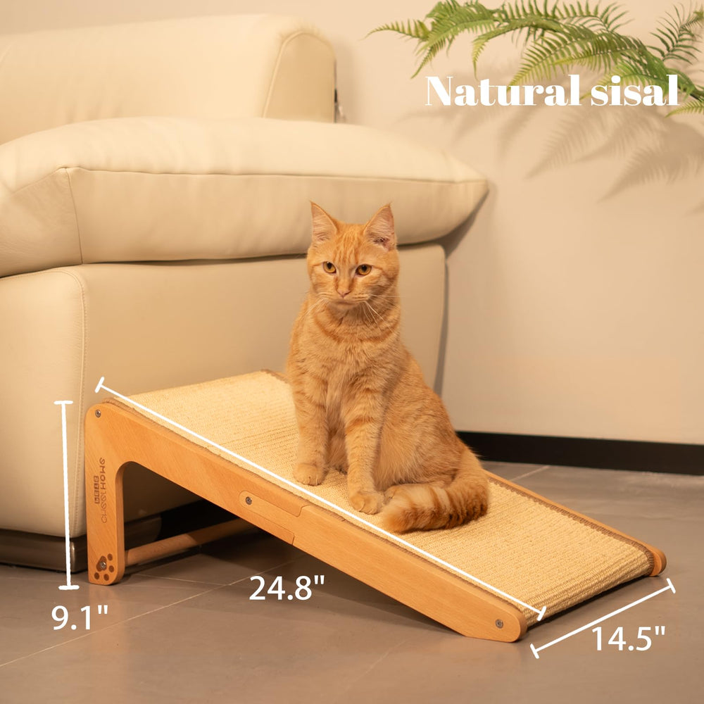 CHEERHOME PETS primer plano de la textura de sisal 100% que resiste el arañado