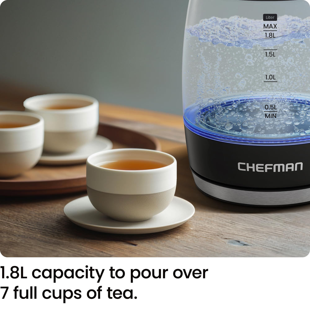 Chefman tapa removible abierta para limpieza rápida y acceso interior