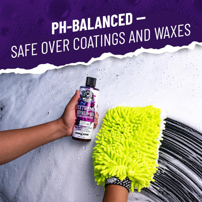 Chemical Guys washed car in sunlight showing durable bead and showroom-like finish