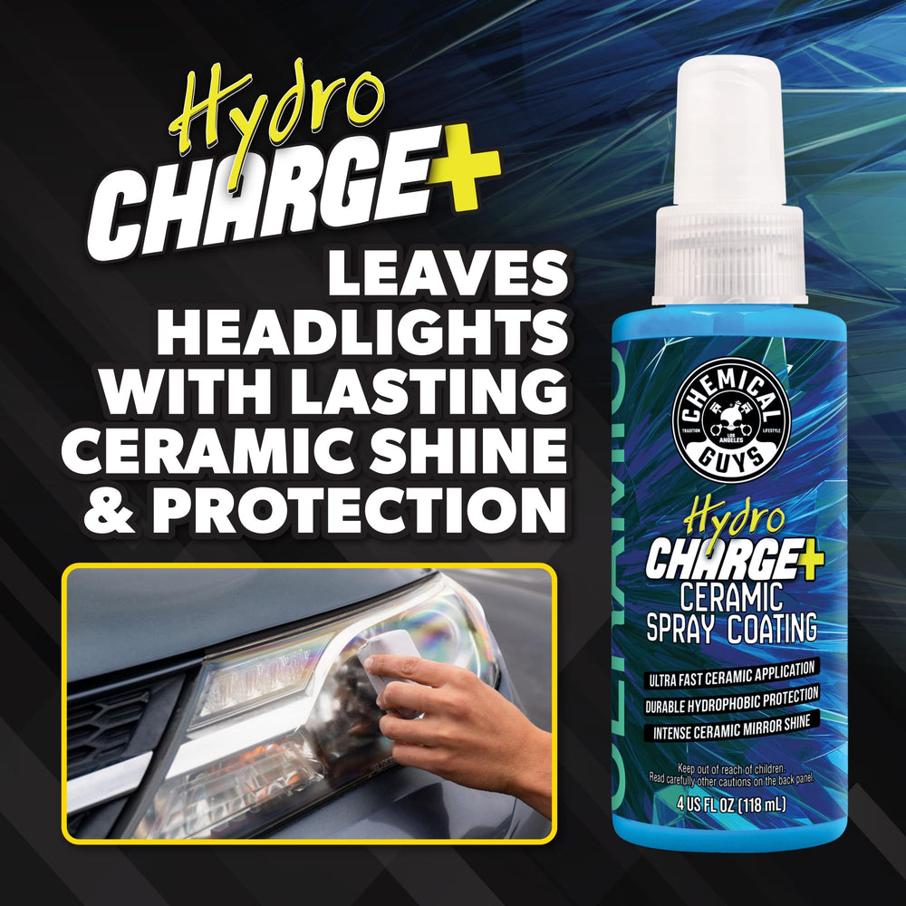 Chemical Guys HydroCharge spray que ofrece protección cerámica hidrofóbica