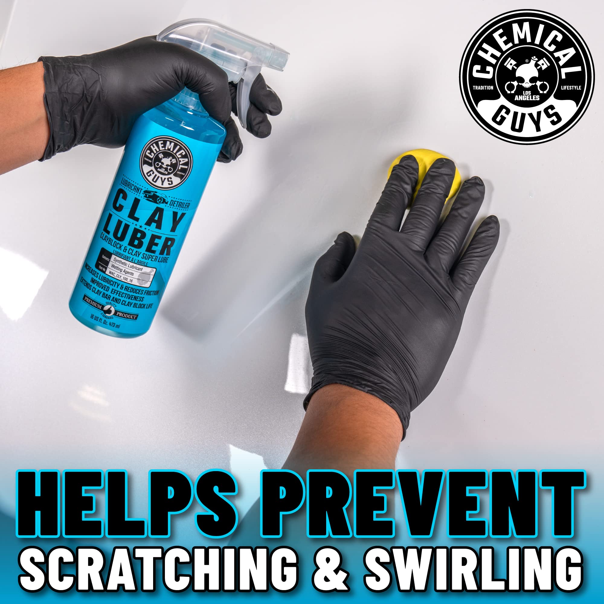 Chemical Guys kit completo con microfibra y Luber listo para detailing