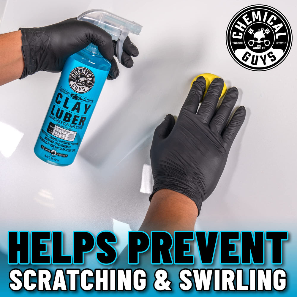 Chemical Guys kit completo con microfibra y Luber listo para detailing