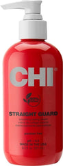 CHI envase frontal mostrando la crema y beneficio de control del frizz