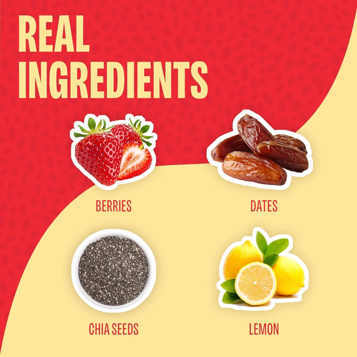 Chia Smash bolita en mano lista para comer, ideal como snack portátil