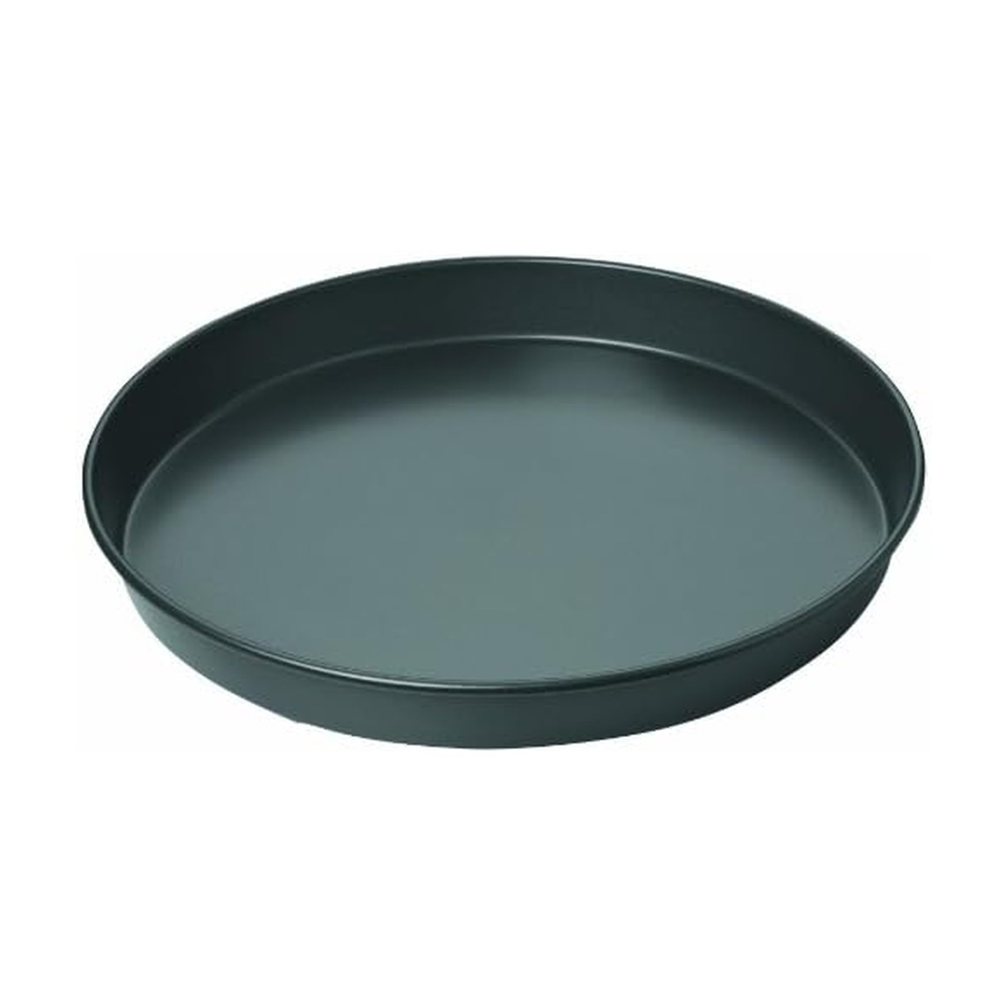 Chicago Metallic vista frontal del molde 14" con borde alto y acabado profesional