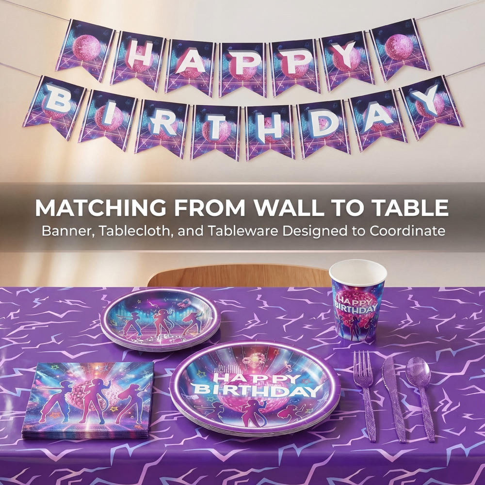 CHICMOSS vasos de 9 oz y servilletas a juego, presentación uniforme