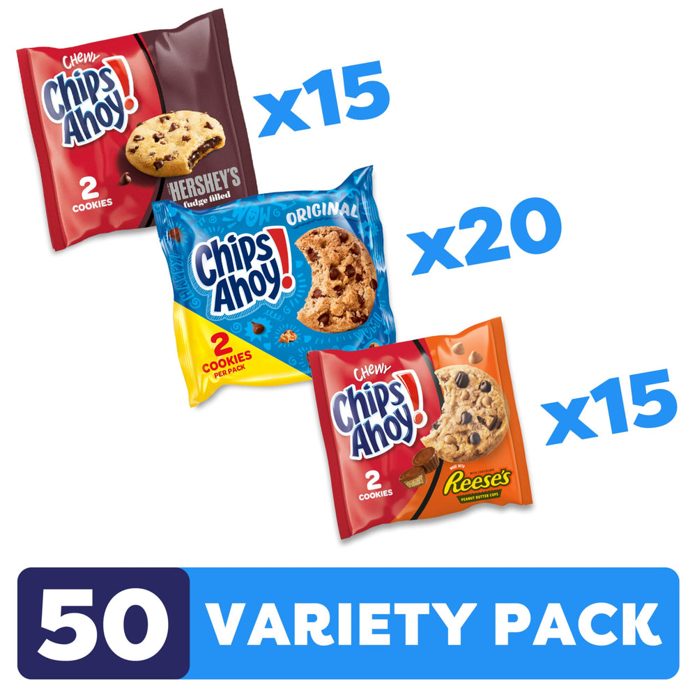 Chips Ahoy! textura crujiente de galleta original con chispas visibles