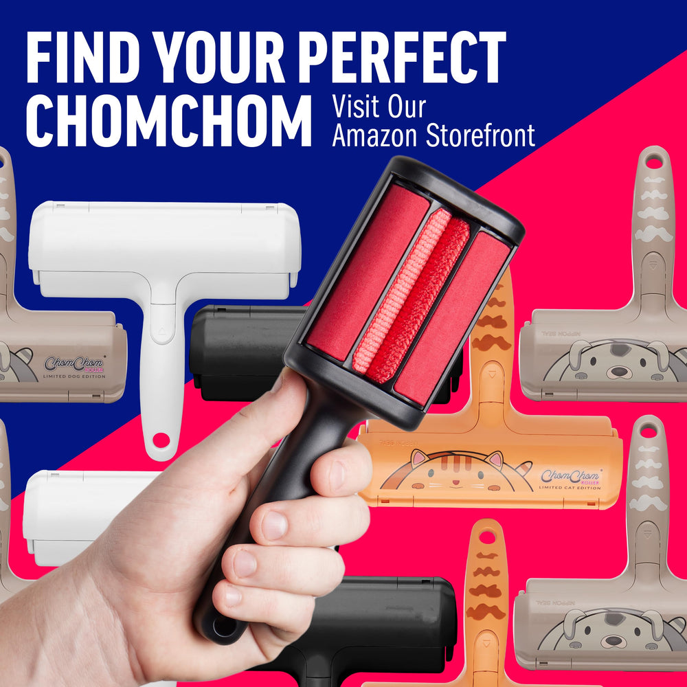 ChomChom Roller con funda y accesorios para transporte y almacenamiento