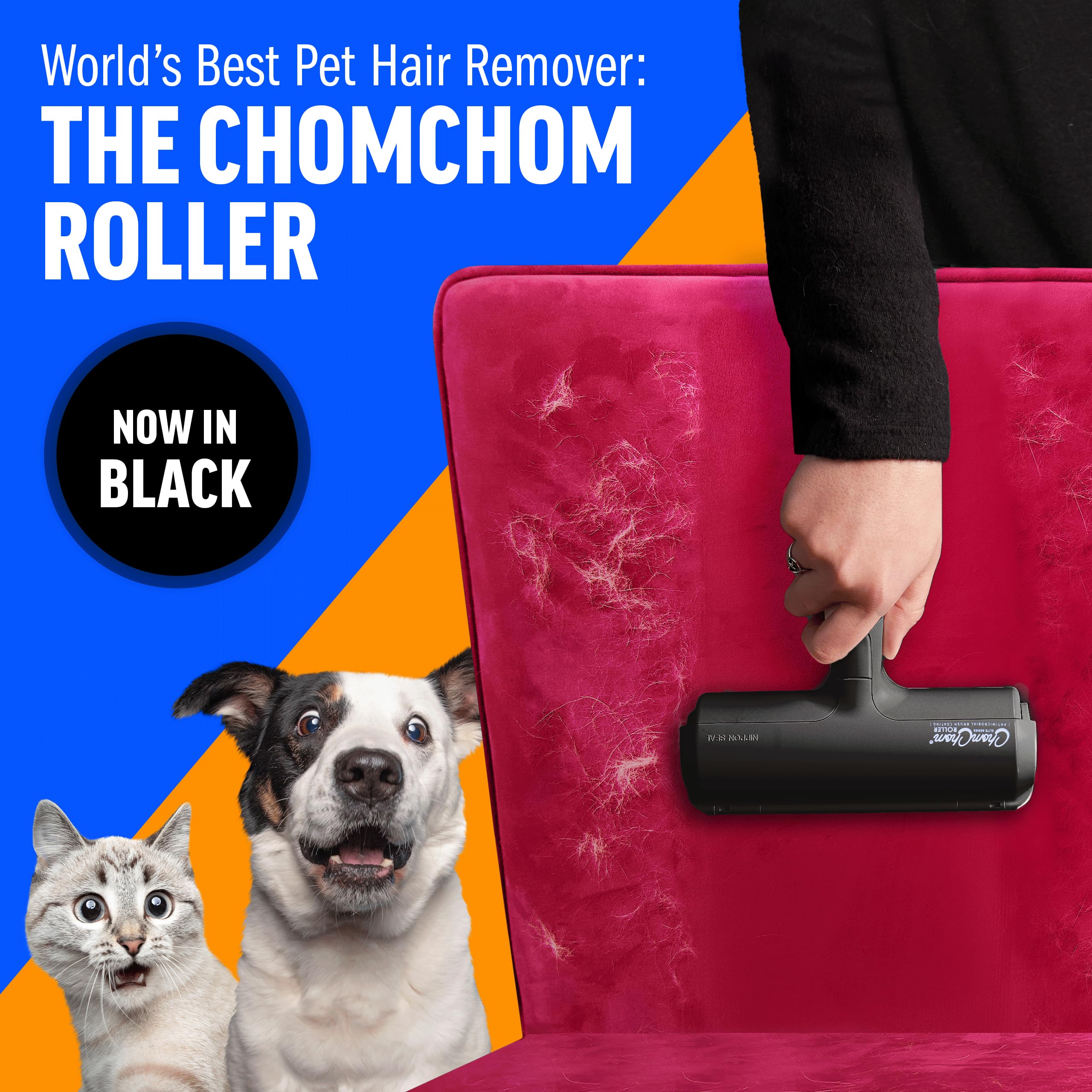 ChomChom Roller detalle del mecanismo interno que recoge pelo