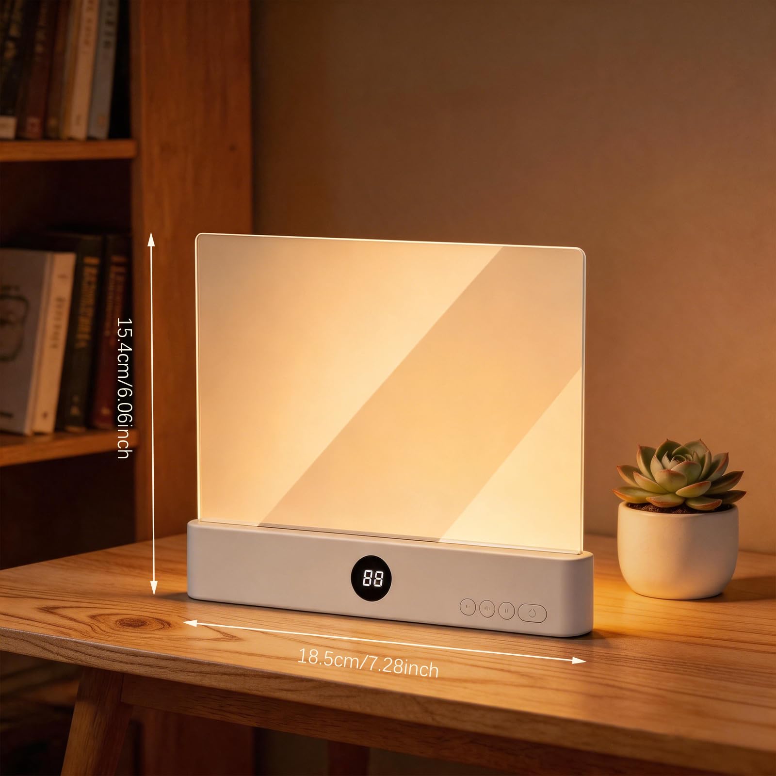 Choudao en sala con luz cálida creando ambiente relajante y acogedor