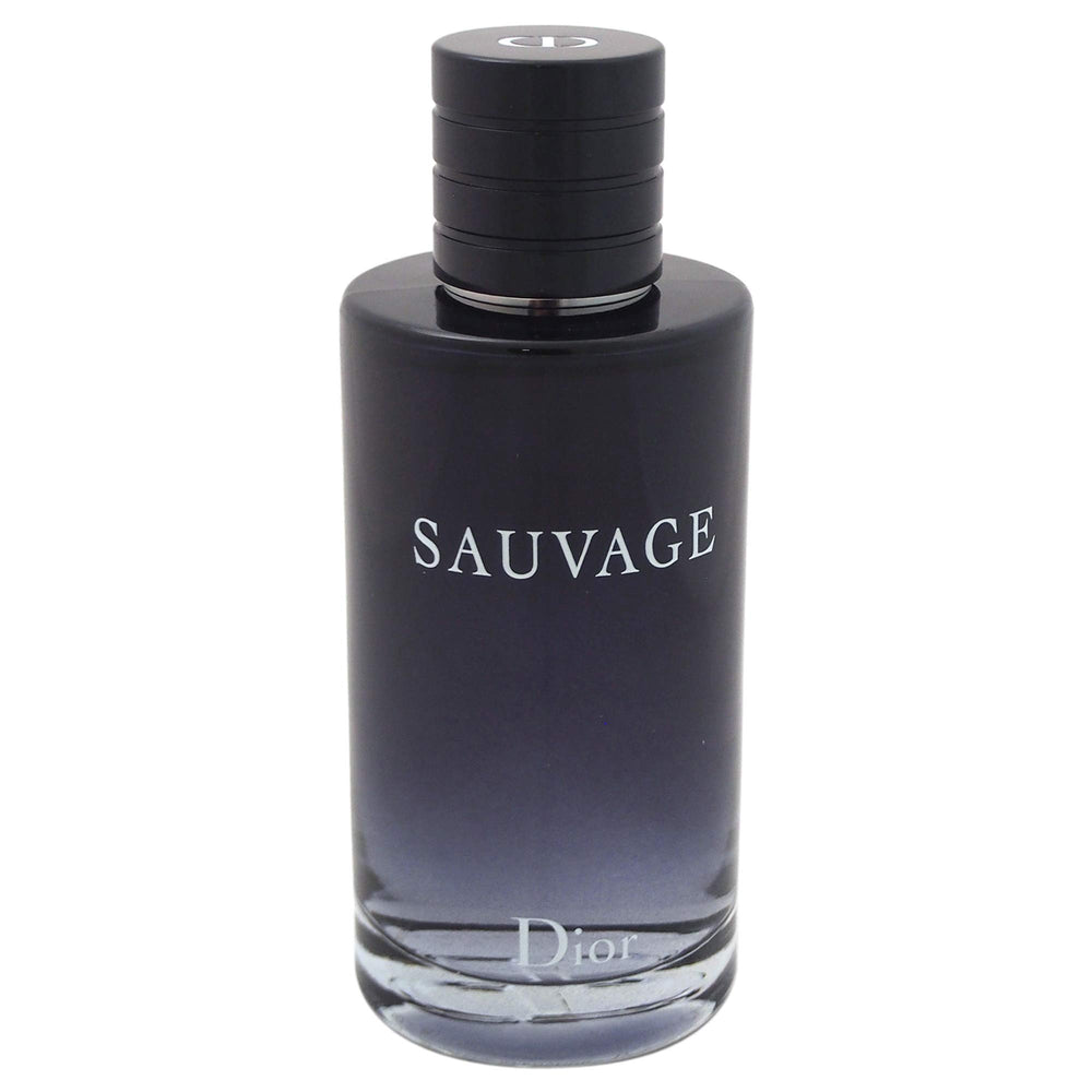 CHRISTIAN DIOR Sauvage close-up of cap and glass highlighting premium texture and durability