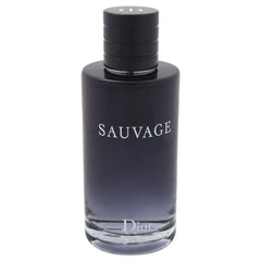 CHRISTIAN DIOR Sauvage close-up of cap and glass highlighting premium texture and durability