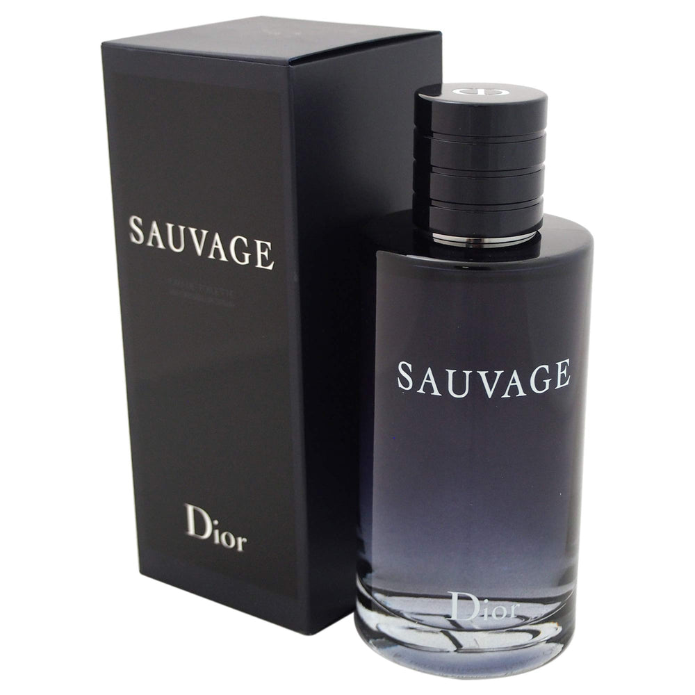 CHRISTIAN DIOR Sauvage lifestyle image on dresser illustrating size and everyday convenience