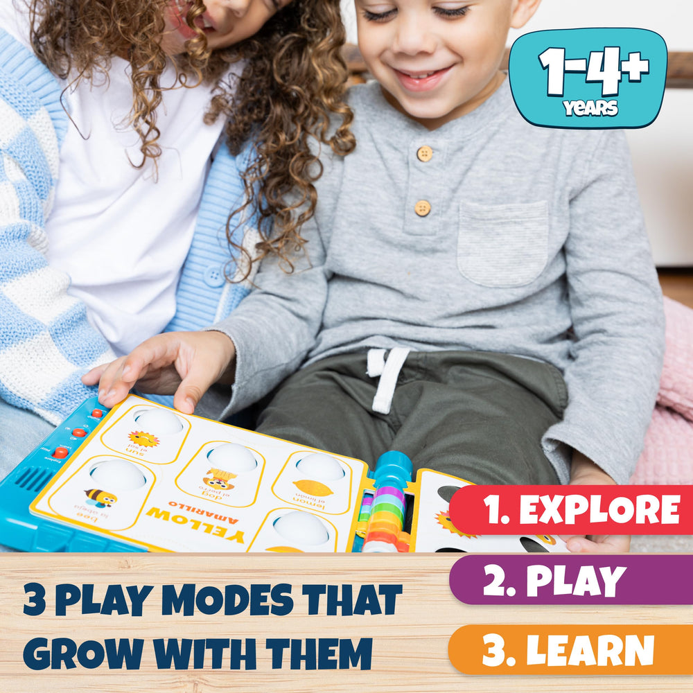 Chuckle & Roar bubble close-up highlighting tactile texture for fine-motor practice