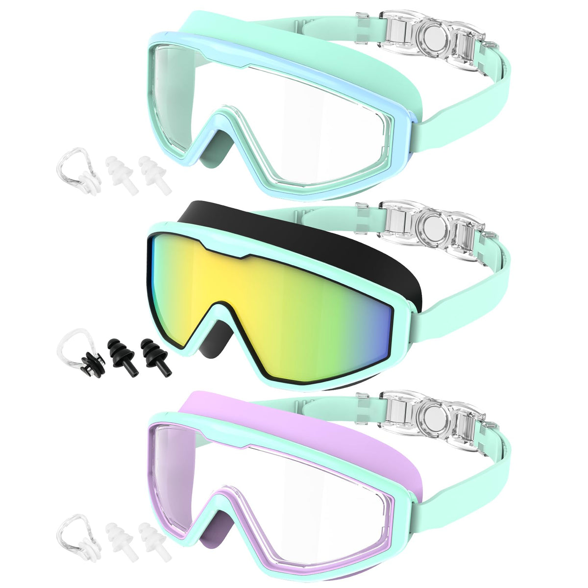 CIFOYA frontal del pack mostrando las tres gafas y beneficios prácticos