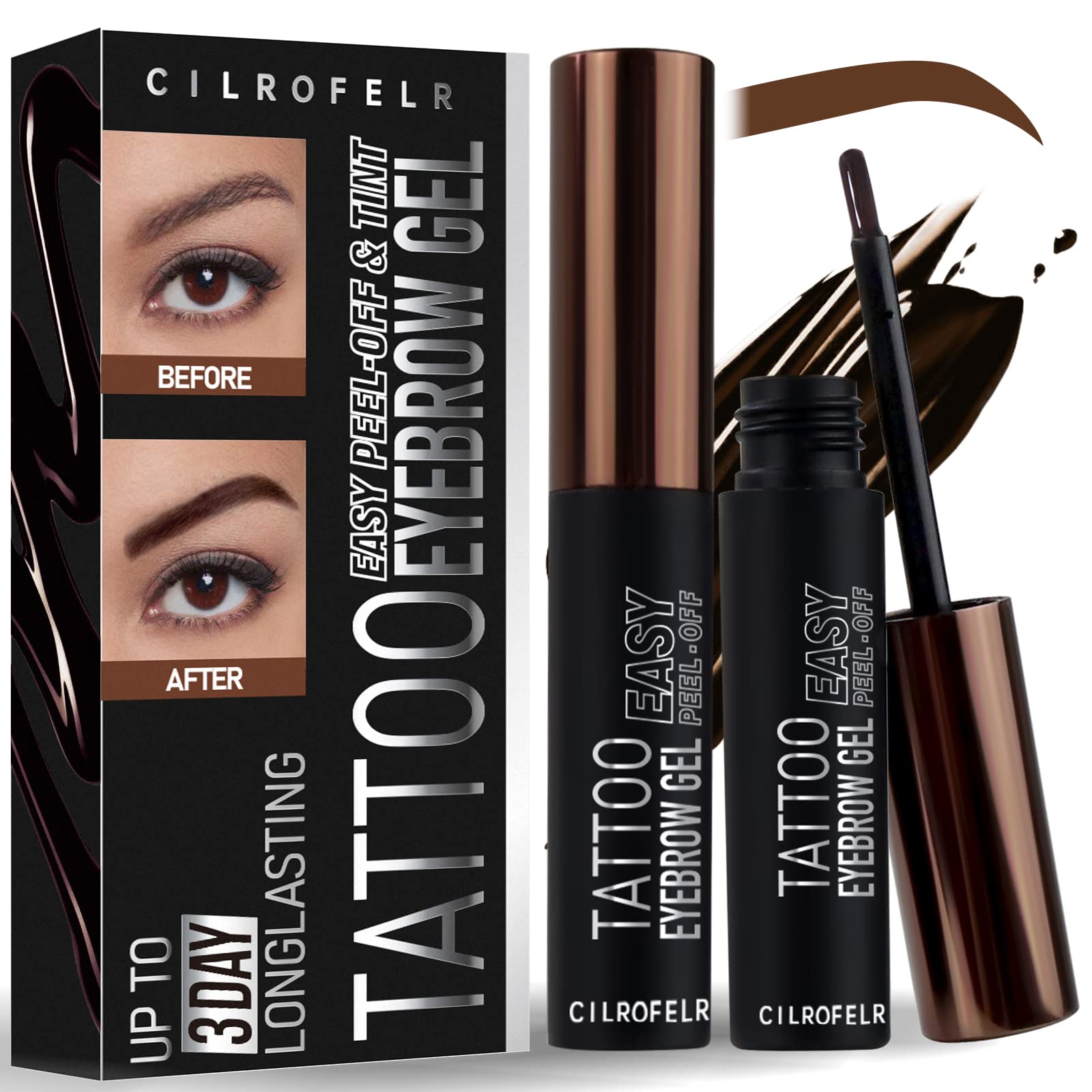 Cilrofelr empaque frontal mostrando el gel y beneficio ahorro de tiempo