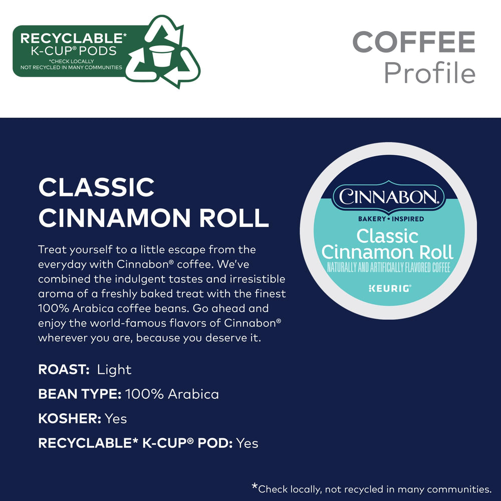 Cinnabon café en taza caliente con vapor mostrando aroma tentador