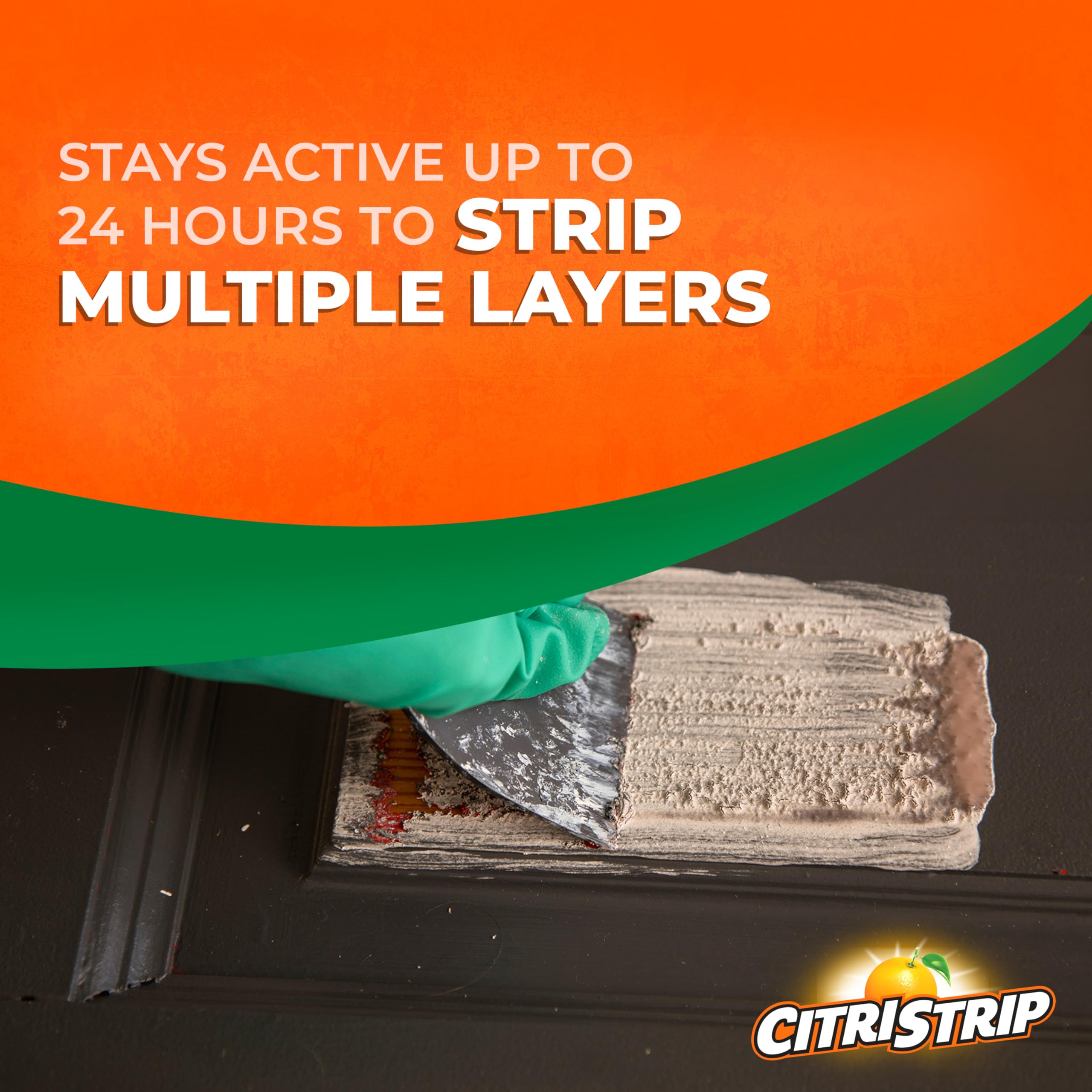 Detalle de la textura del gel Citristrip mostrando consistencia espesa y adherencia
