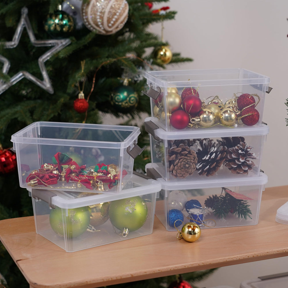 Citylife stacked bins on a shelf demonstrating vertical storage and space savings