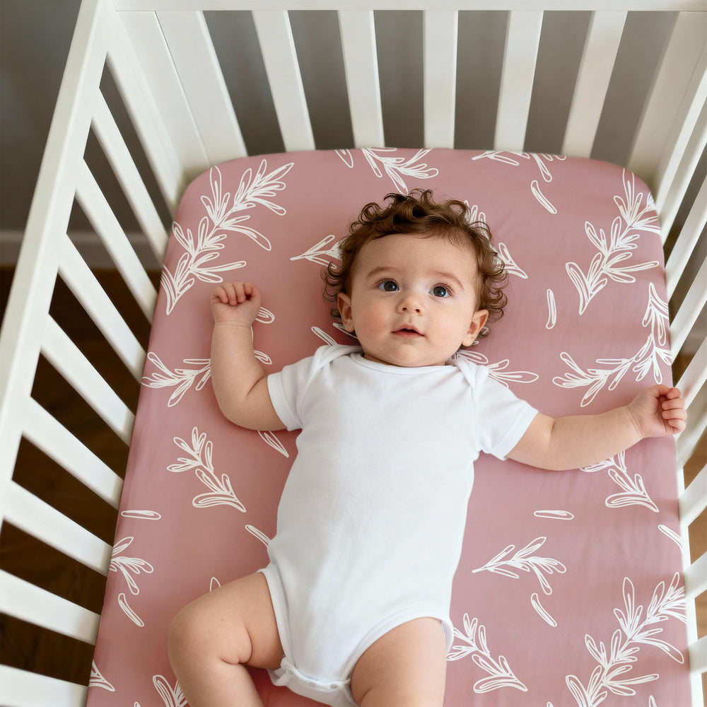 CIVARUA KIDS sábana colocada en moisés mostrando ajuste perfecto
