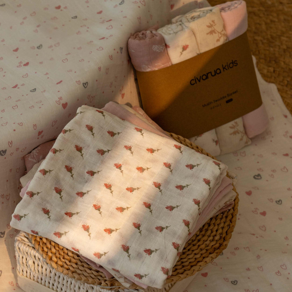 CIVARUA KIDS mantas dobladas en paleta de colores, orden y combinaciones