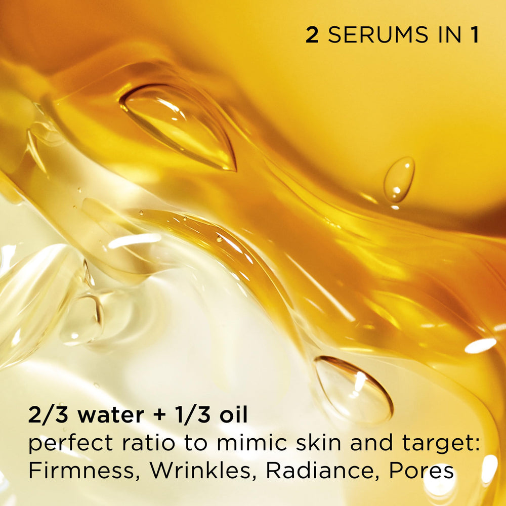 CLARINS bottle on a vanity showing everyday routine integration benefit