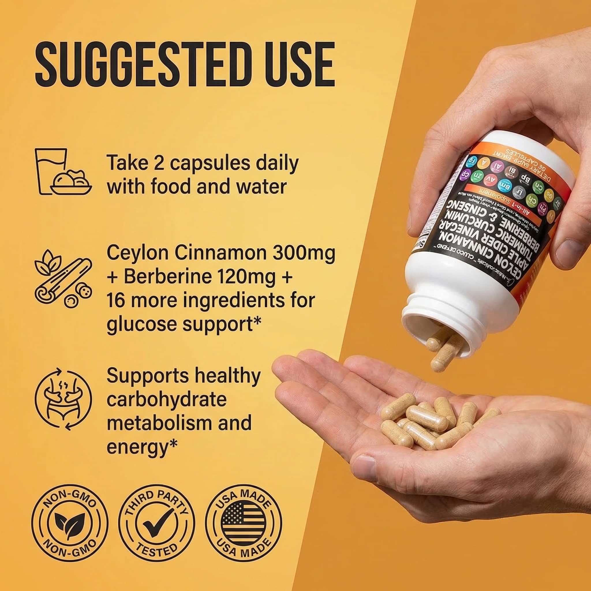 Clean Nutraceuticals cápsula abierta mostrando polvo interior, evidencia de contenido