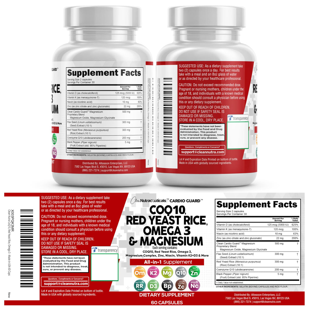 Clean Nutraceuticals sello de calidad Made in USA para confianza del consumidor